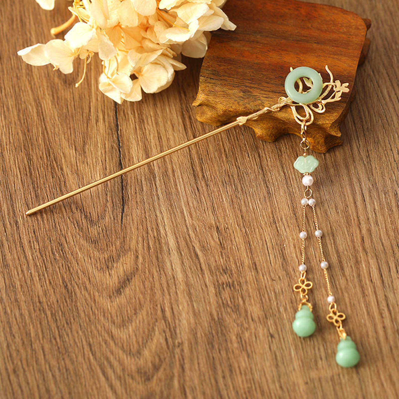 Women Accessories Wholesale - Chinese Style Glass Hairpin For Women