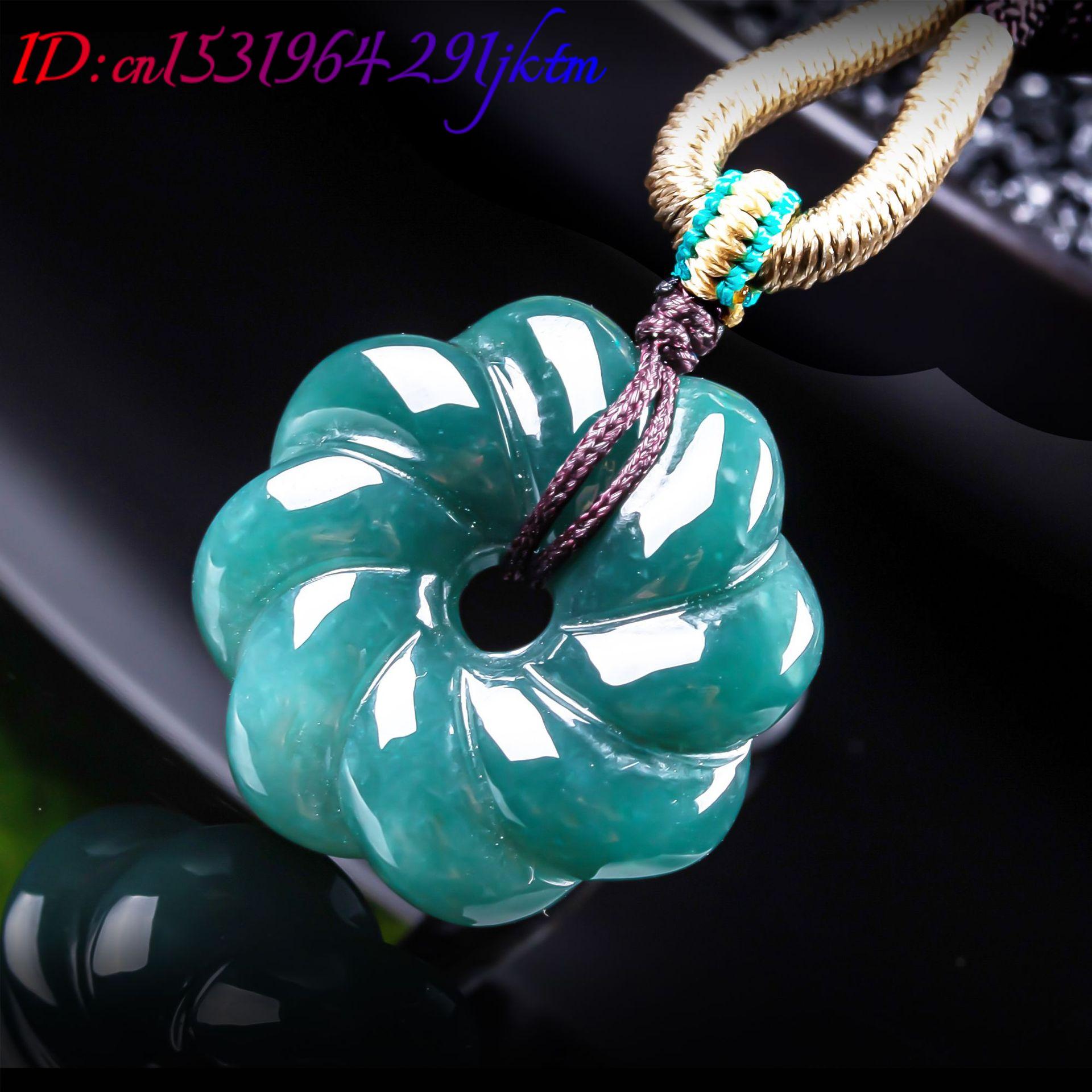 Natural Burmese Jadeite Flower - Accessories Woman recension och pris