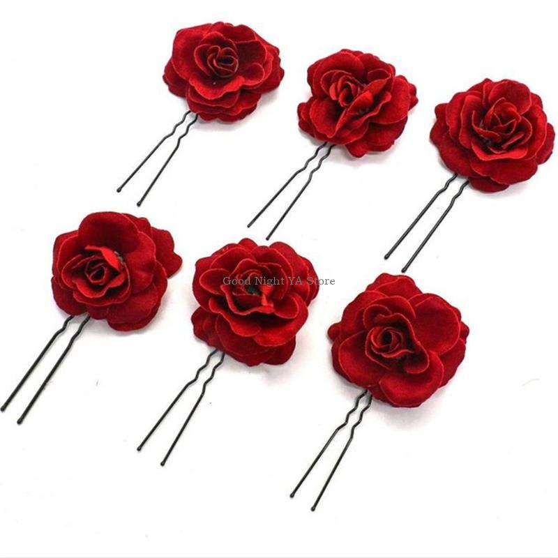  Realistic Fabric Rose Bridal  - Women Accessories Description recension och pris