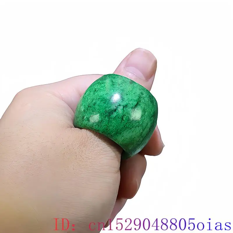 22mm Green Real Jade Rings for - Women'S Accessories Rings recension och pris