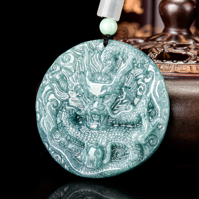 Burmese Jadeite Dragon Pendant - Accessories Woman recension och pris
