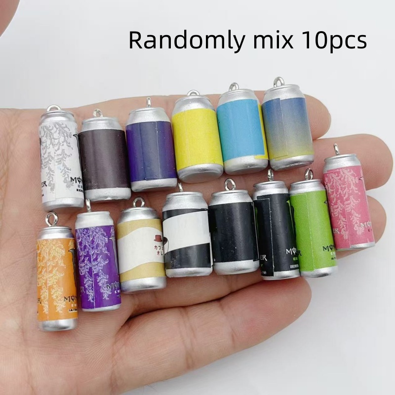 10Pcs Mini Simulation Beverage - Women'S Keychain Accessories recension och pris