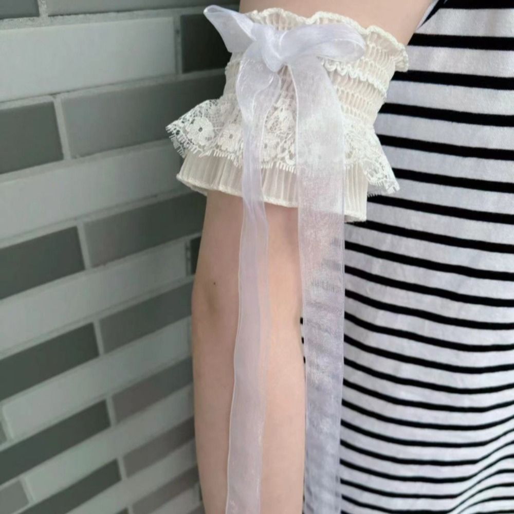Fashion Lace Lolita Arm Sleeve - Women'S Winter Accessories Set recension och pris