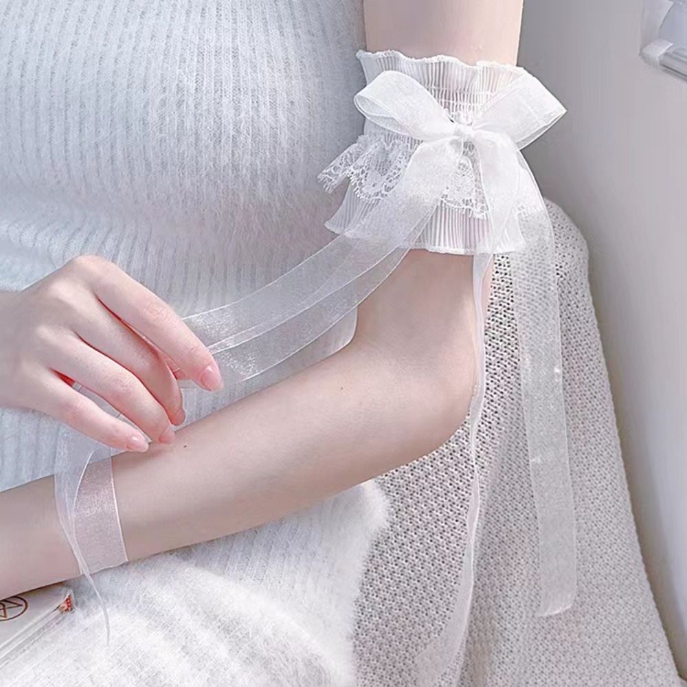 Fashion Lace Lolita Arm Sleeve - Women'S Winter Accessories Set recension och pris