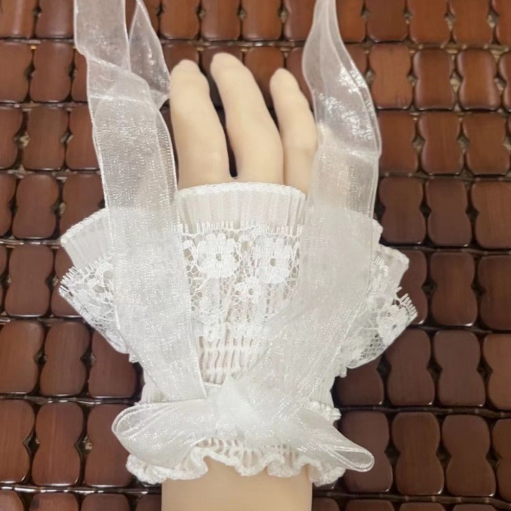 Fashion Lace Lolita Arm Sleeve - Women'S Winter Accessories Set recension och pris