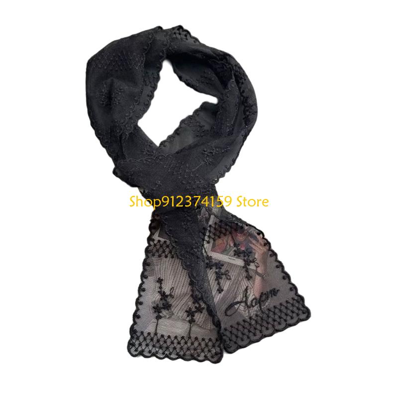 G5AE Elegant Lace Head Wrap Wo - Women Accessories Description recension och pris