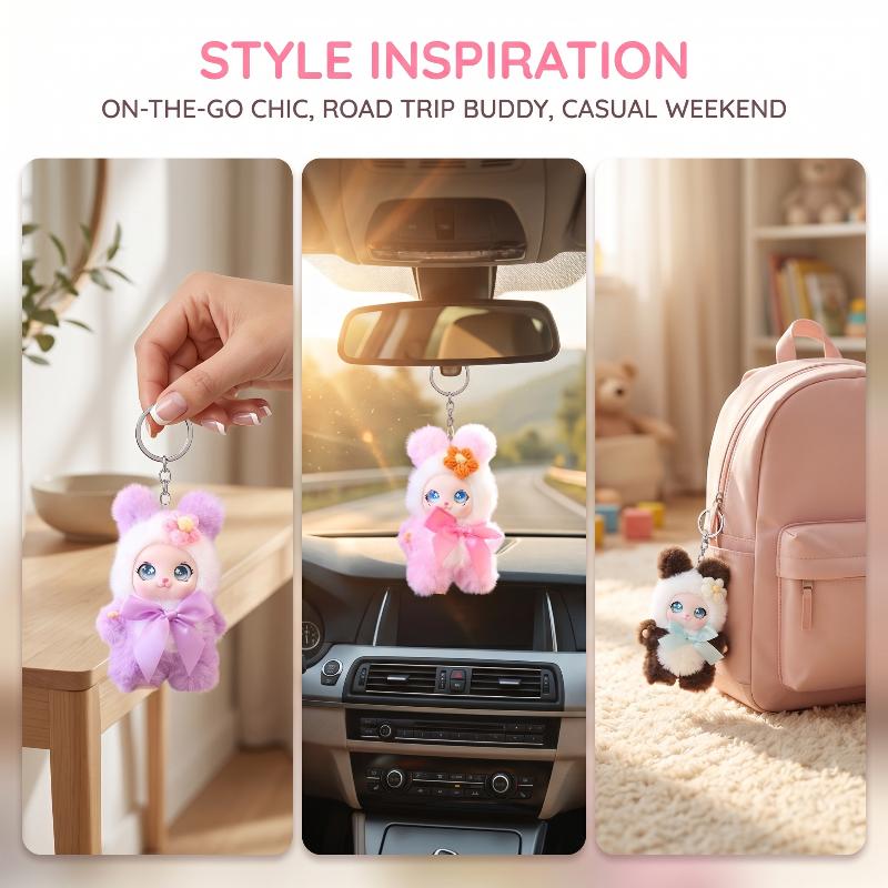 Cute Animal Plush Keychain 15c - Women'S Keychain Accessories recension och pris