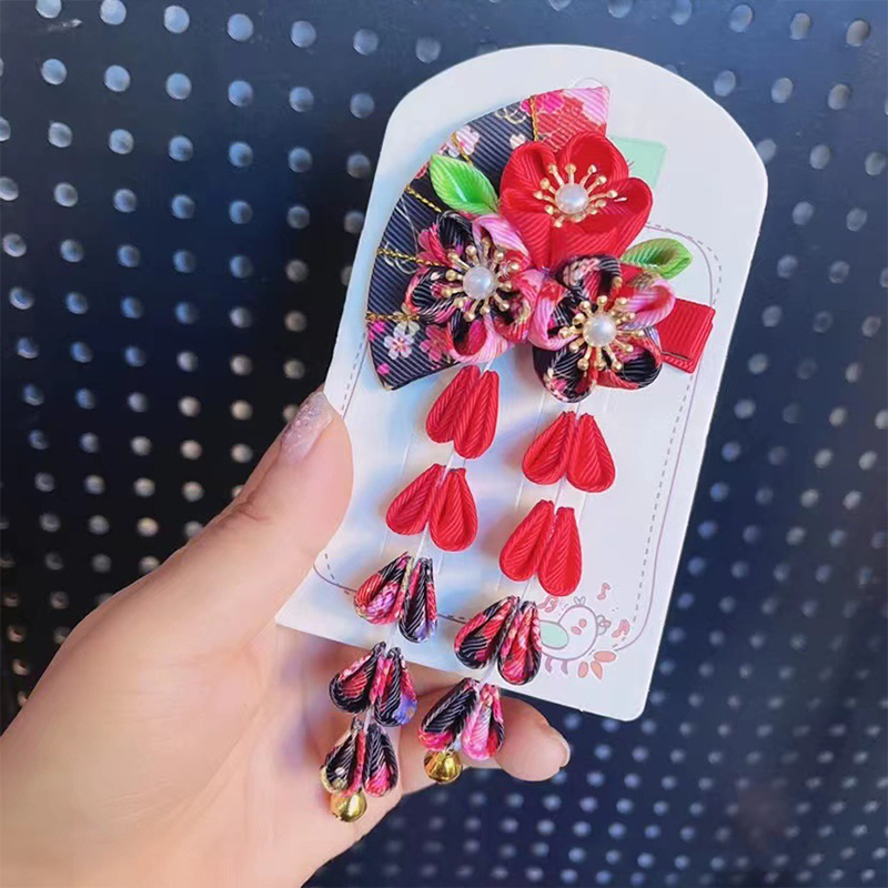 Japanese Style Hairpin Fabric  - Women'S Kimono Accessories recension och pris