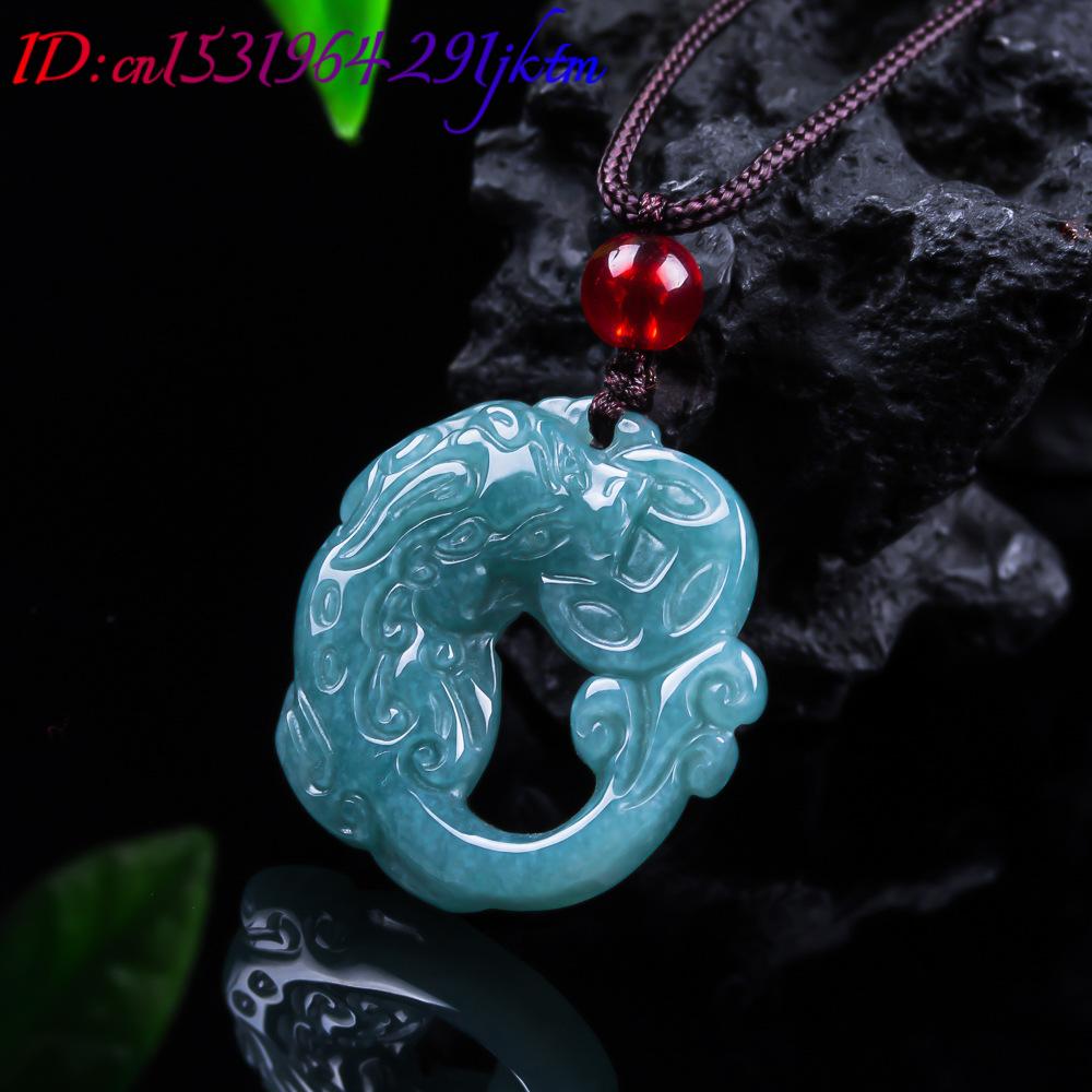 Burmese Jadeite Pixiu Pendant  - Accessories Woman recension och pris
