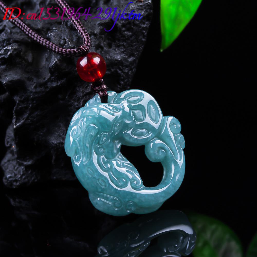 Burmese Jadeite Pixiu Pendant  - Accessories Woman recension och pris
