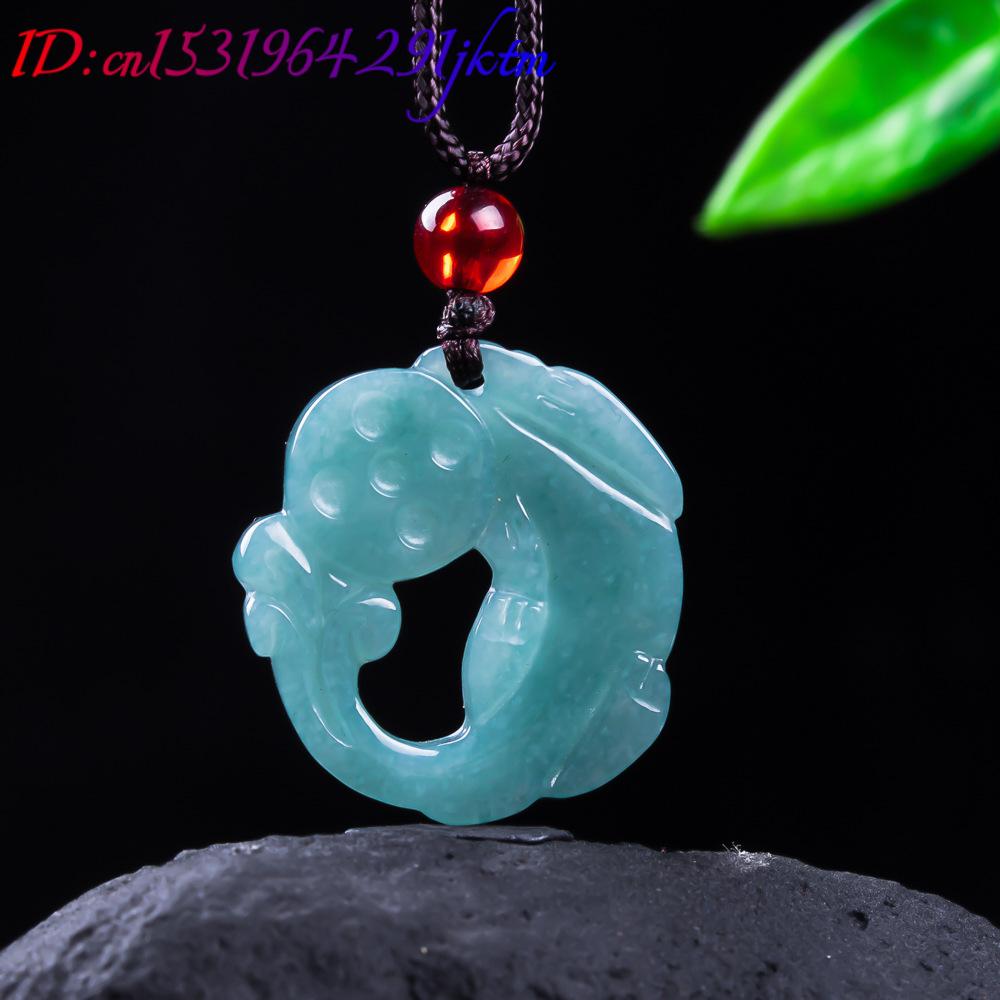 Burmese Jadeite Pixiu Pendant  - Accessories Woman recension och pris