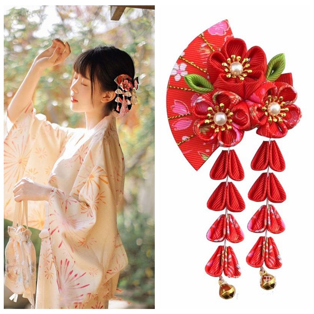 Tassels Tassel Fan Hairpin Flo - Women'S Kimono Accessories recension och pris