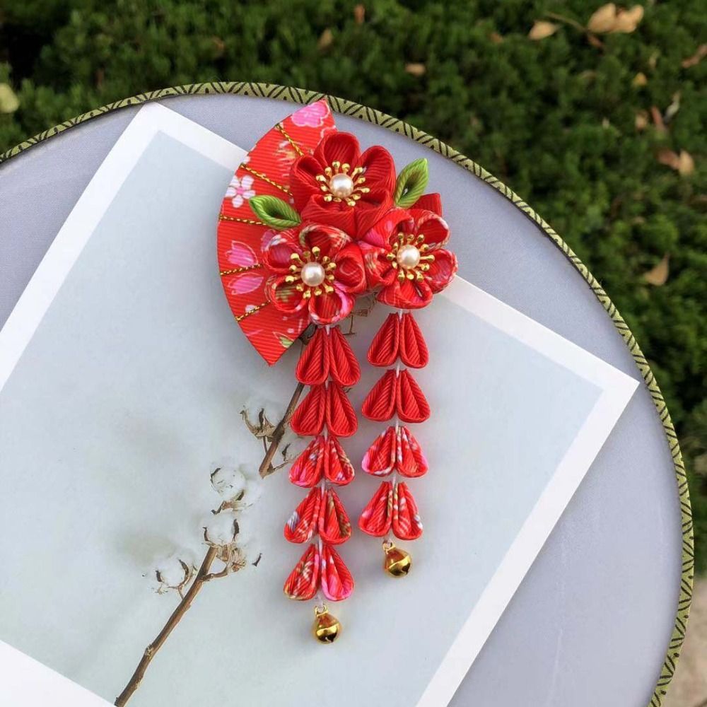 Tassels Tassel Fan Hairpin Flo - Women'S Kimono Accessories recension och pris