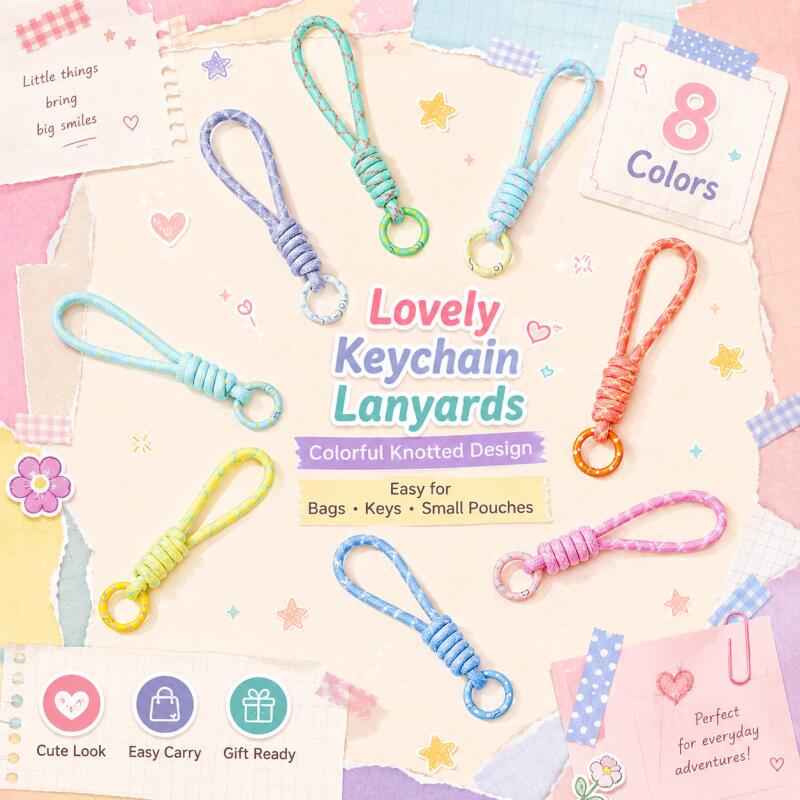 2~5pcs Colorful Braided Keycha - Women'S Accessories Rings recension och pris