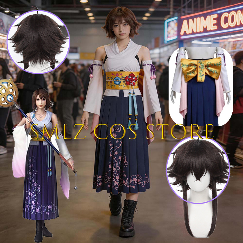 Smlz FFX Yuna Cosplay Anime FF - Women'S Accessories For Suit recension och pris