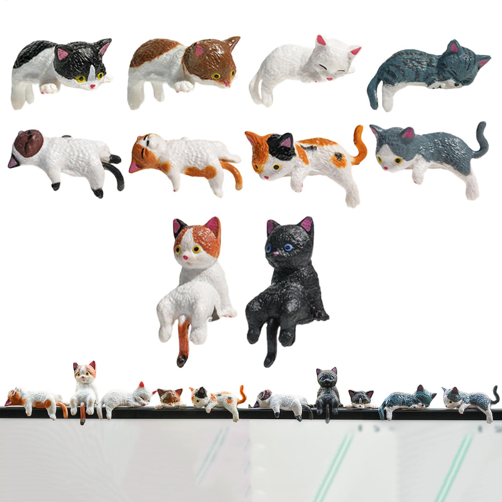 10pcs Cute Mini Cat Ornament C - Women Accessories India recension och pris