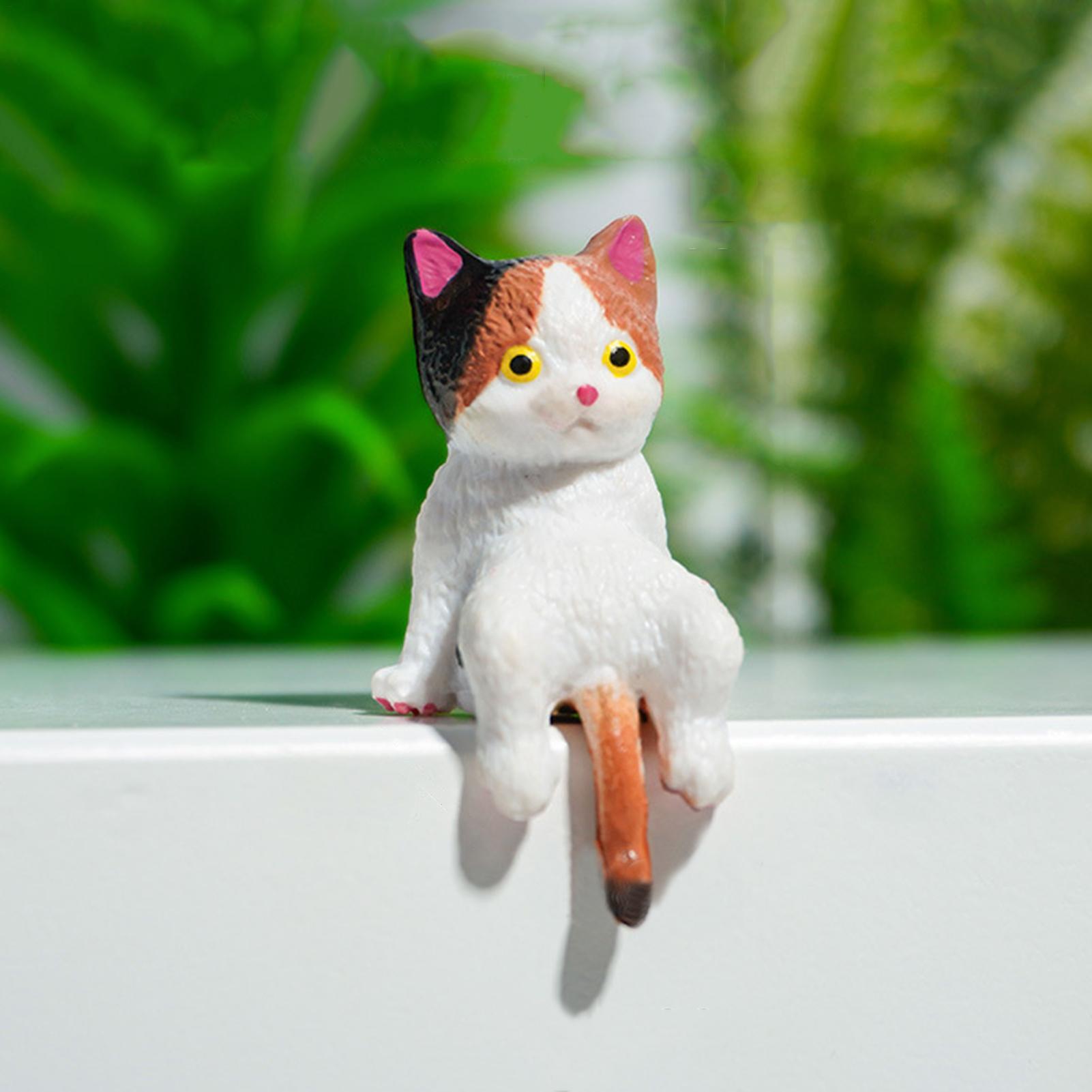 10pcs Cute Mini Cat Ornament C - Women Accessories India recension och pris