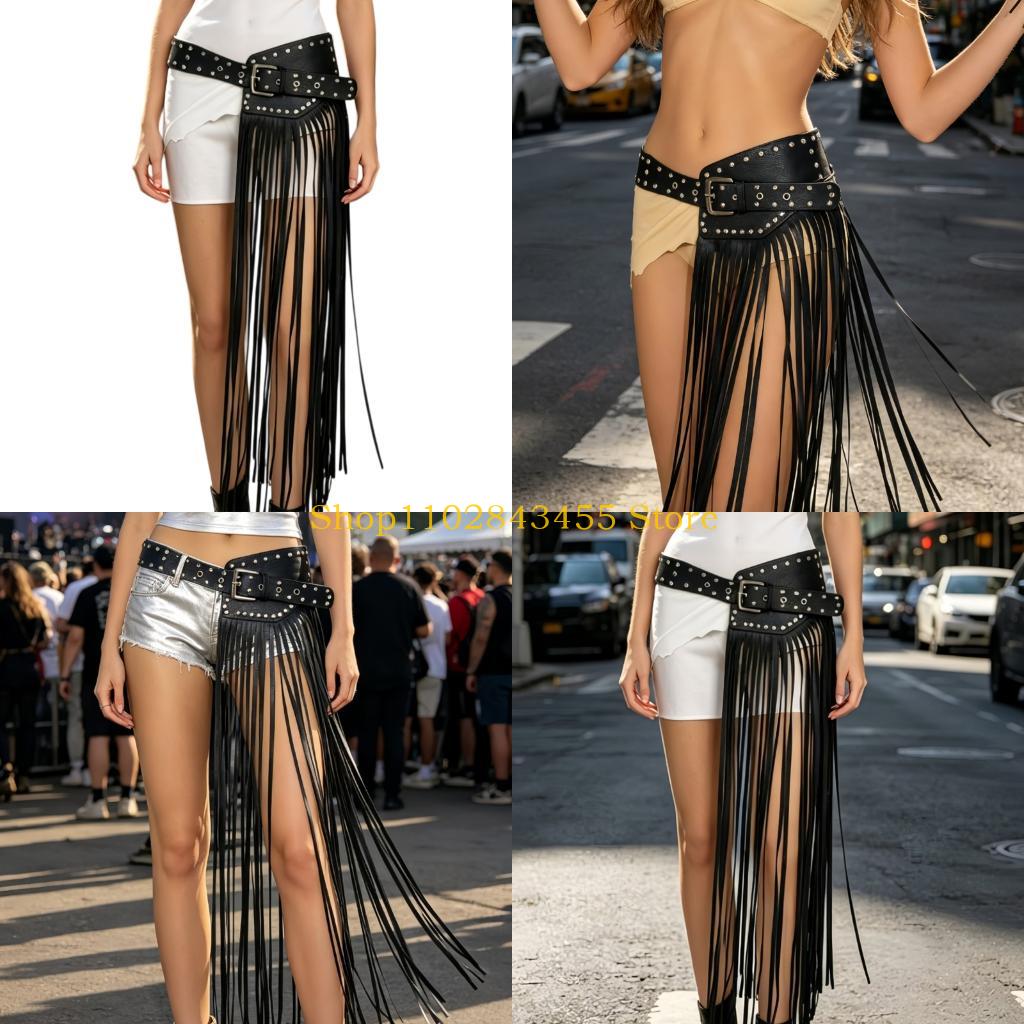 49MC Fashionable Tassels Belt  - Women Accessories Description recension och pris