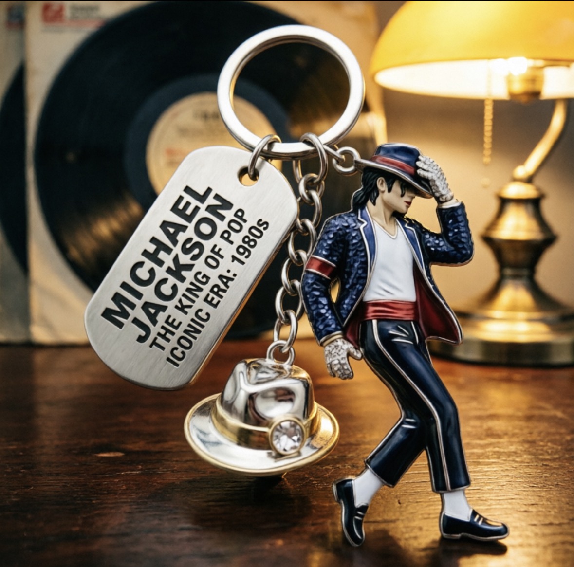 Michael Jackson Keychain, Clas - Women'S Keychain Accessories recension och pris