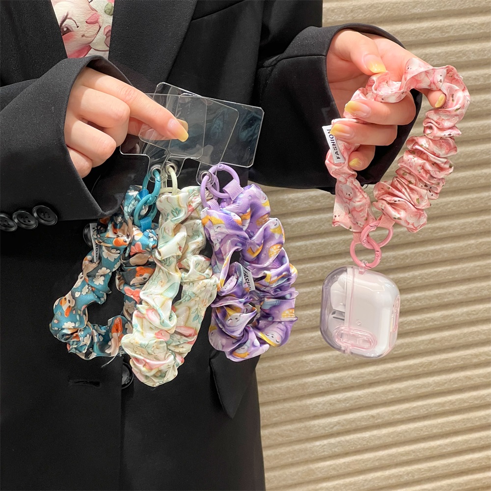 Women Silk Satin Scrunchies Un - Women'S Keychain Accessories recension och pris