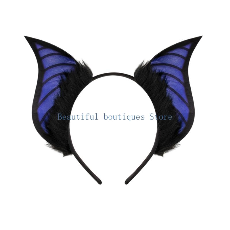 U4LF Furry Plush Bat Ear Headb - Women Accessories Description recension och pris