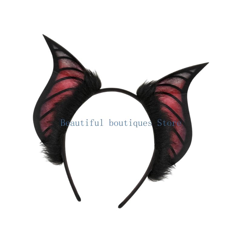U4LF Furry Plush Bat Ear Headb - Women Accessories Description recension och pris