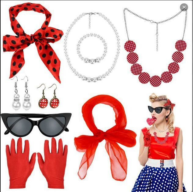 1950s Costume Accessories for  - Women'S Accessories In The 1950S recension och pris
