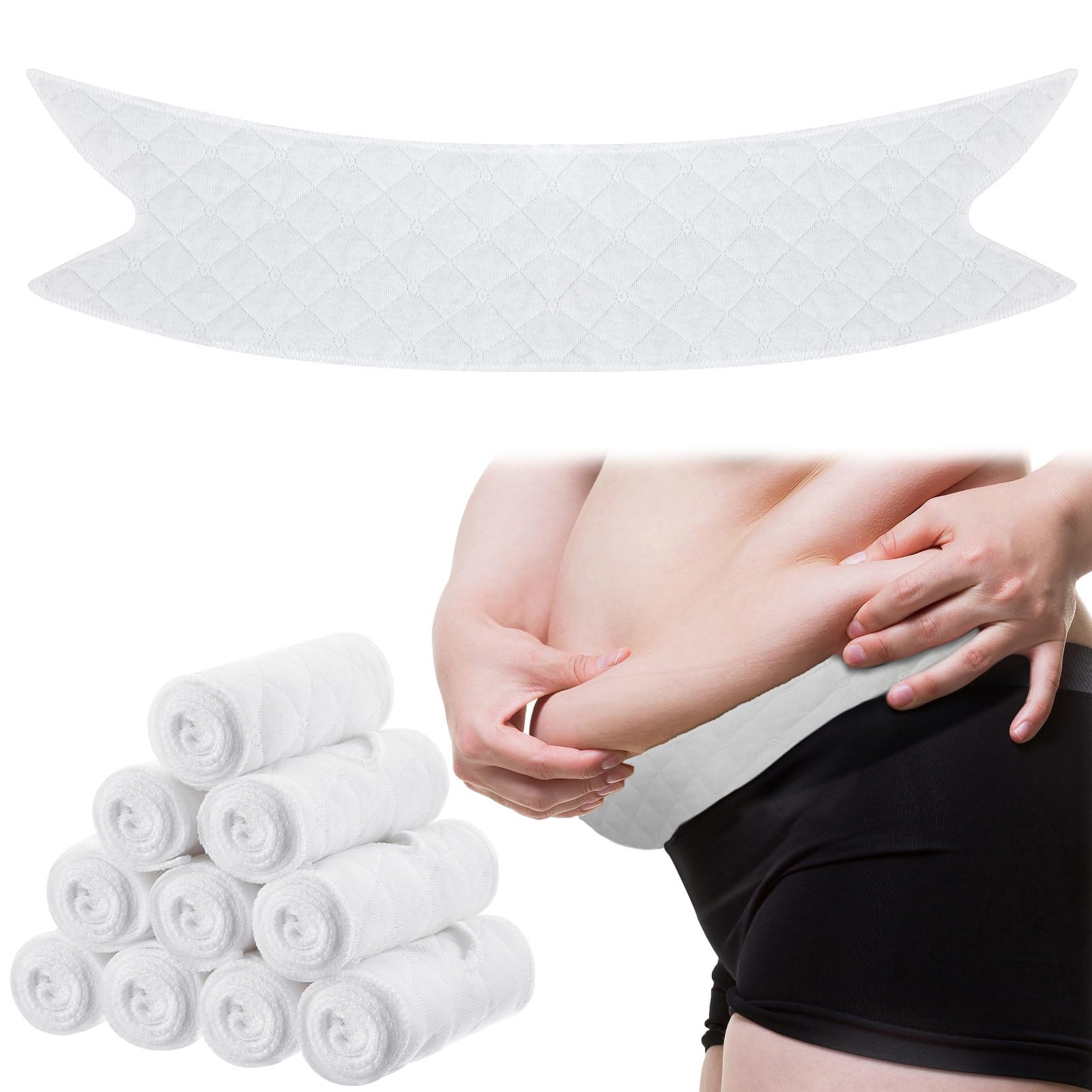 10 Pcs Tummy Liners for Sweat  - Women Accessories Under £10 recension och pris