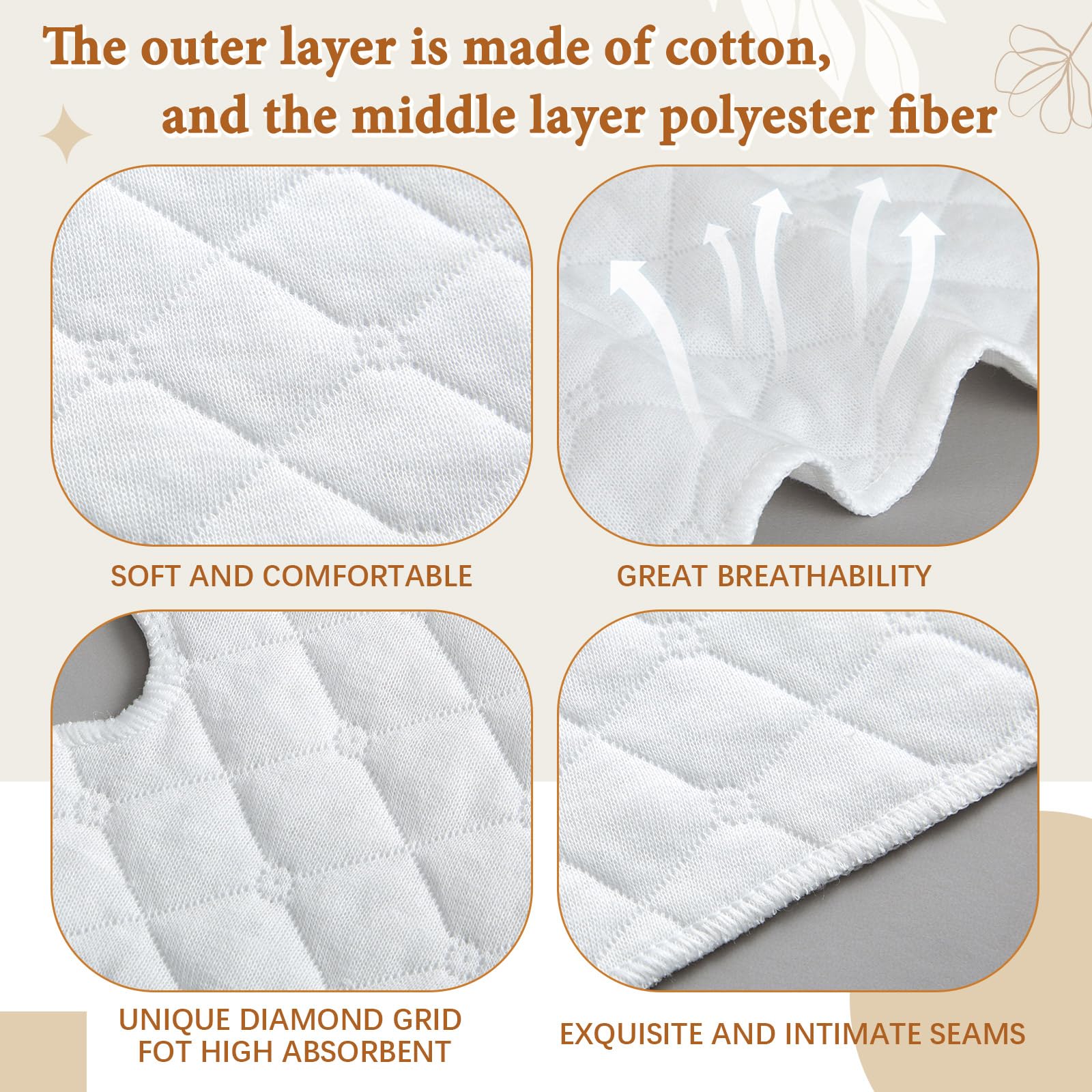 10 Pcs Tummy Liners for Sweat  - Women Accessories Under £10 recension och pris