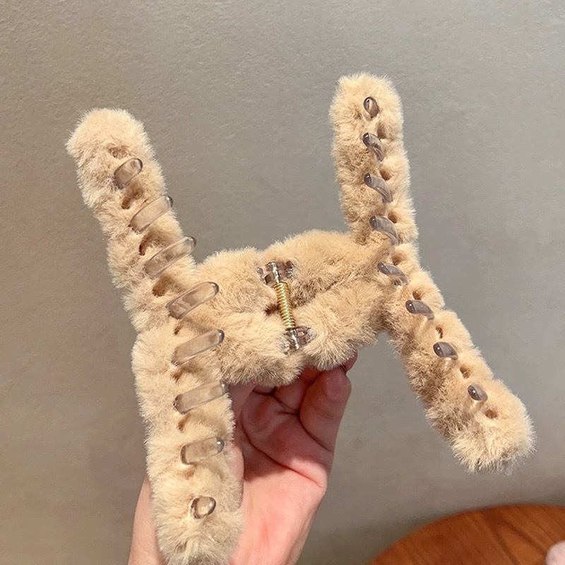 Spring Winter Faux Fur Hair Cl - Women'S Winter Accessories Set recension och pris