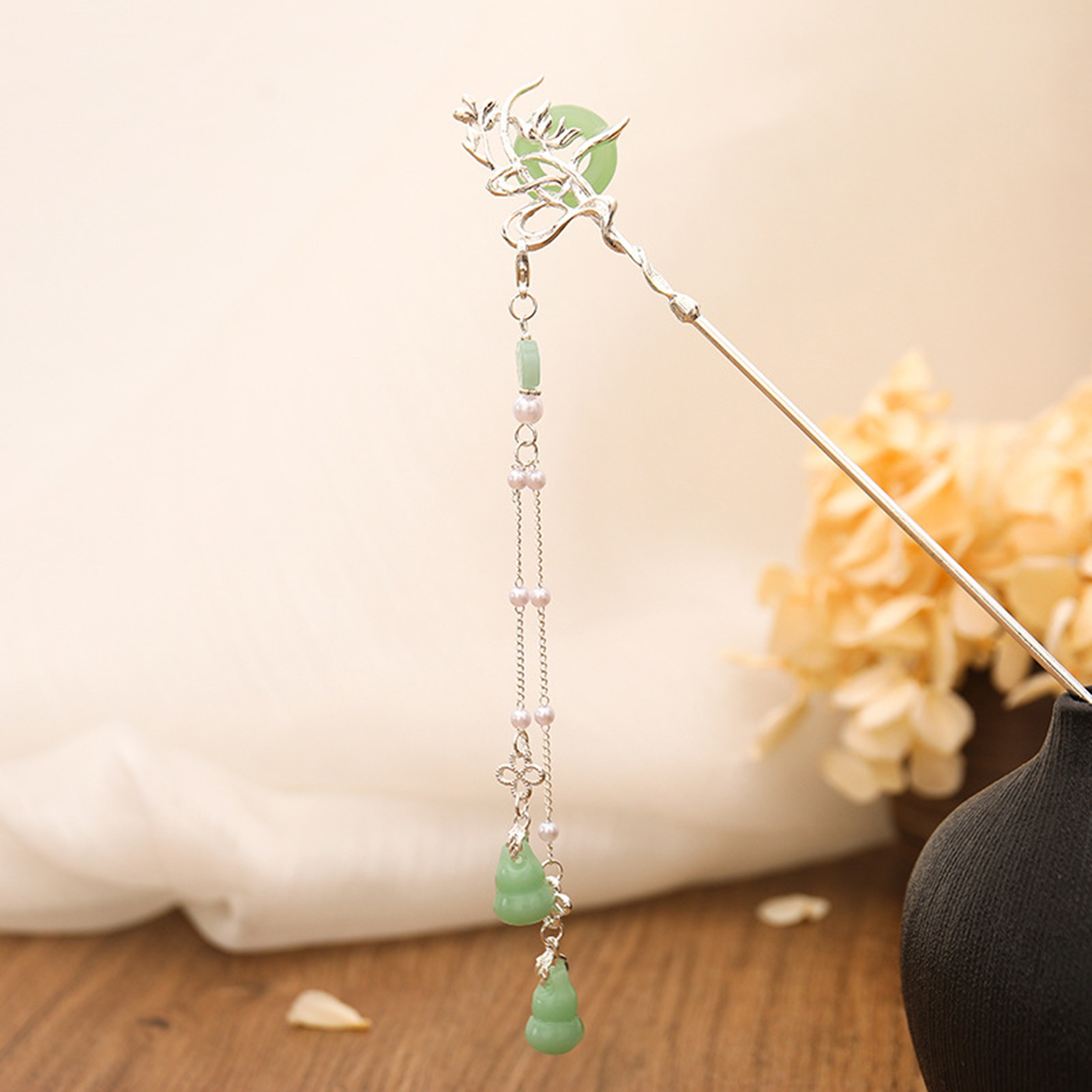 Chinese Style Glass Hairpin Fo - Women Accessories Wholesale recension och pris