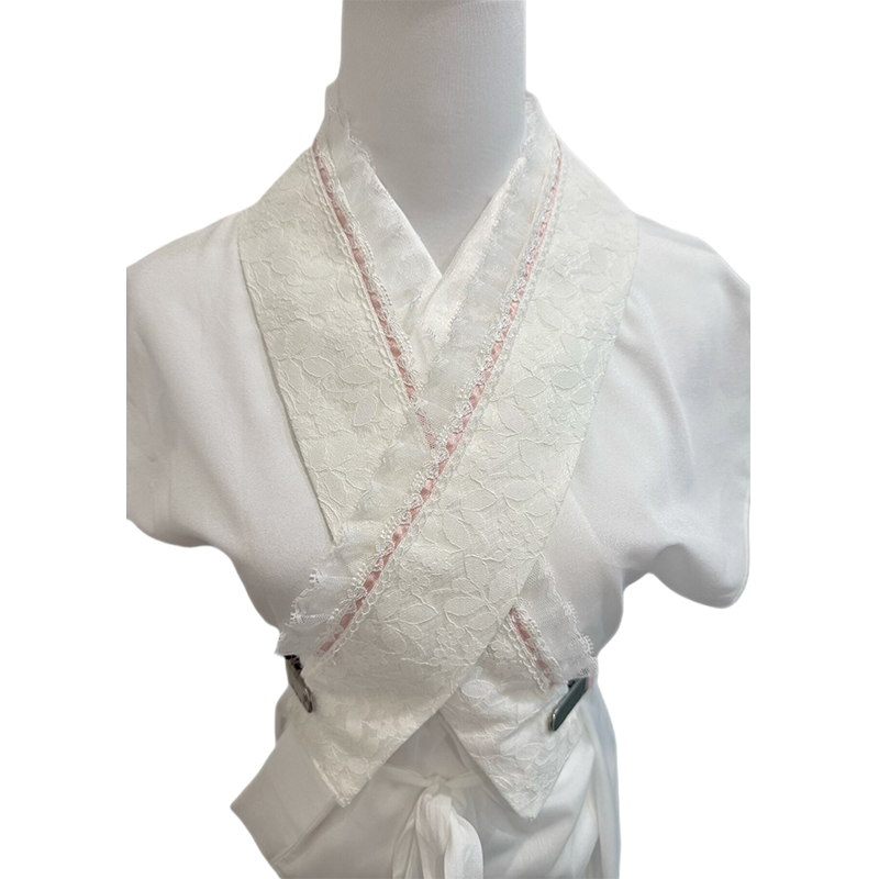 Japanese Lace Embroidered Ruff - Women'S Kimono Accessories recension och pris