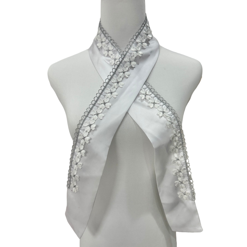 Japanese Lace Embroidered Ruff - Women'S Kimono Accessories recension och pris