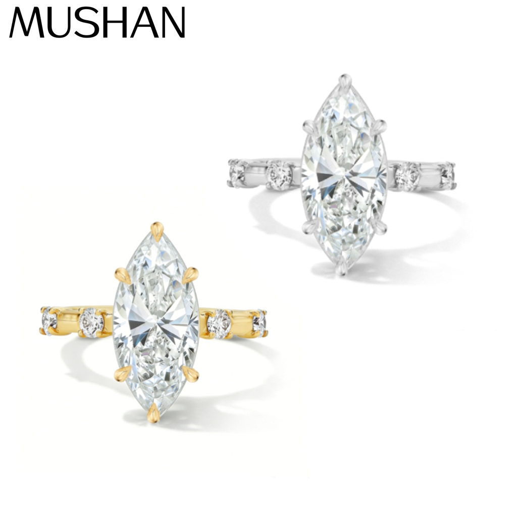 MUSHAN Custom Jewelry 925 Ster - Women'S Accessories Rings recension och pris