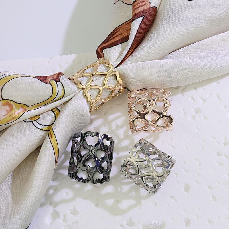 1/4Pcs Alloy Circle Scarves Br - Women'S Accessories Rings recension och pris