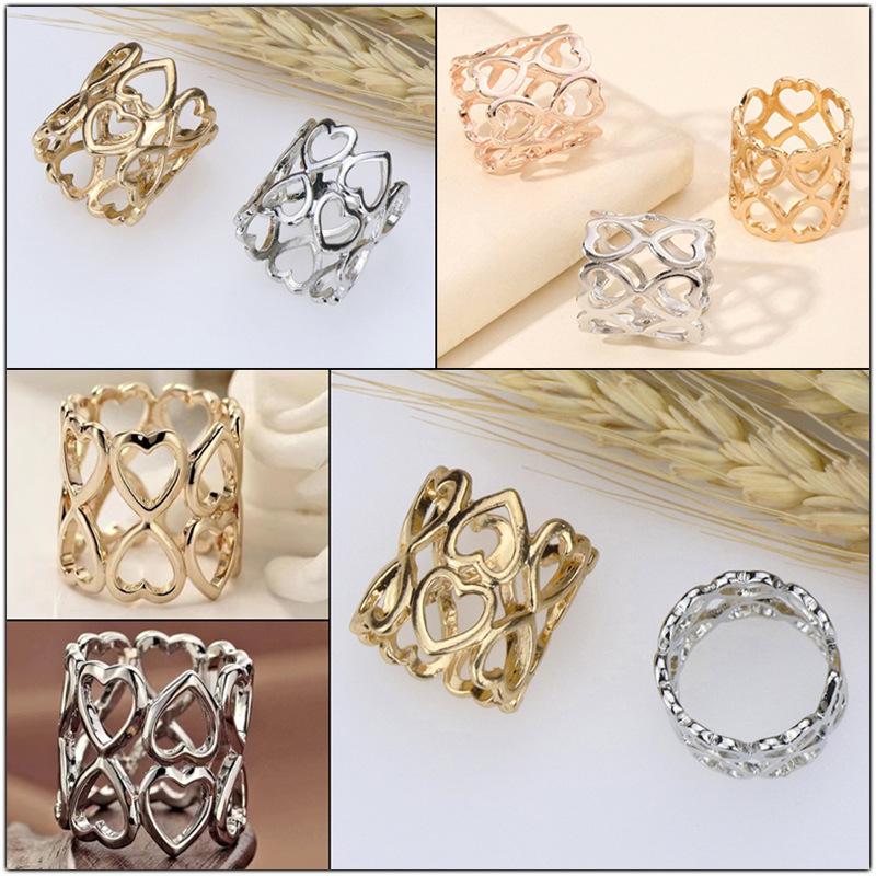 1/4Pcs Alloy Circle Scarves Br - Women'S Accessories Rings recension och pris