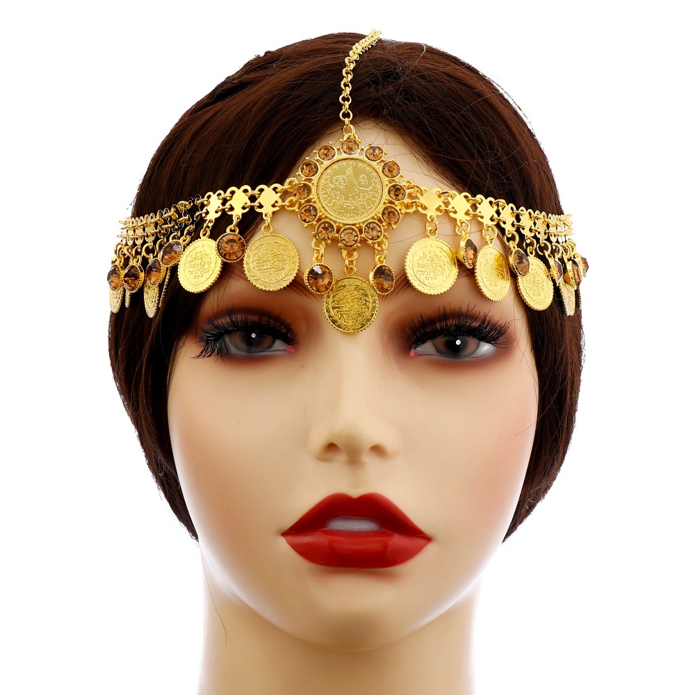 Oriental Bride Rhinestone Head - Women Accessories India recension och pris