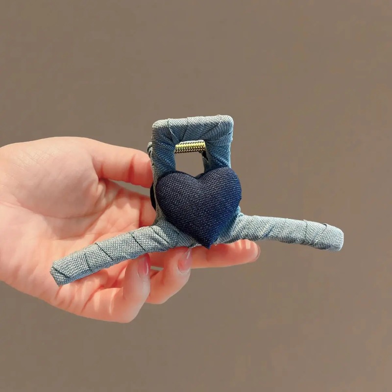 Autumn Winter Denim Bow Hair C - Women'S Winter Accessories Set recension och pris