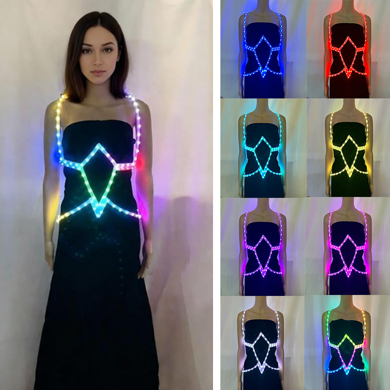 Glowing Colorful Belt For Unis - Women Accessories App recension och pris