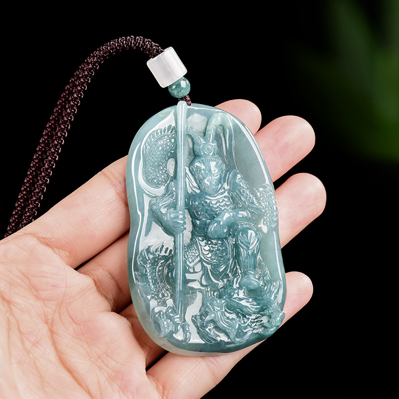 Burmese Jadeite Monkey King Pe - Accessories Woman recension och pris